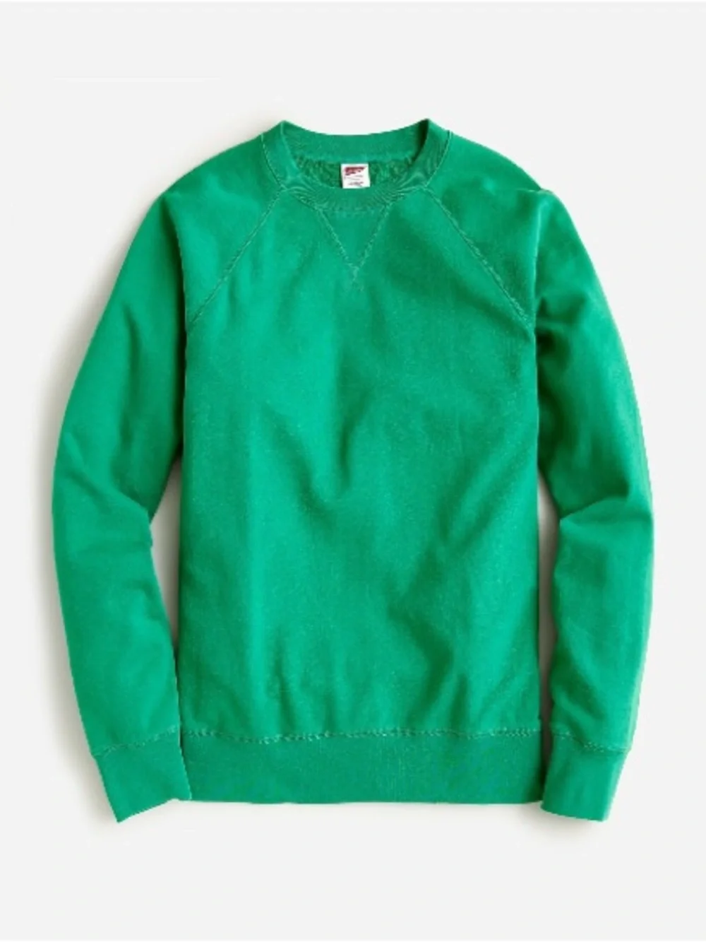J. Crew French Terry Crew Sweatshirt and Shorts Matching Set